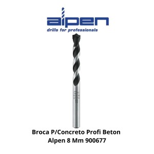 BROCA CONCRETO PROFI BETON ALPEN 8 MM 900677