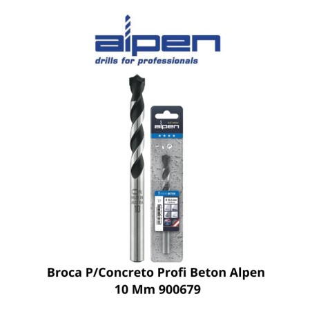 BROCA CONCRETO PROFI BETON ALPEN 10 MM 900679
