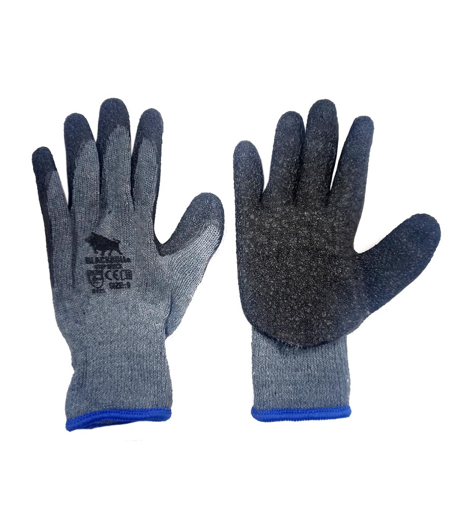 Guante Grip Shock Gris By Black Bull T/10 Alg