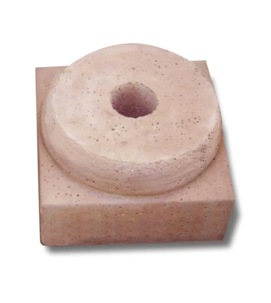 Base Hormigon Mastil Bandera 26x26x23 Circular