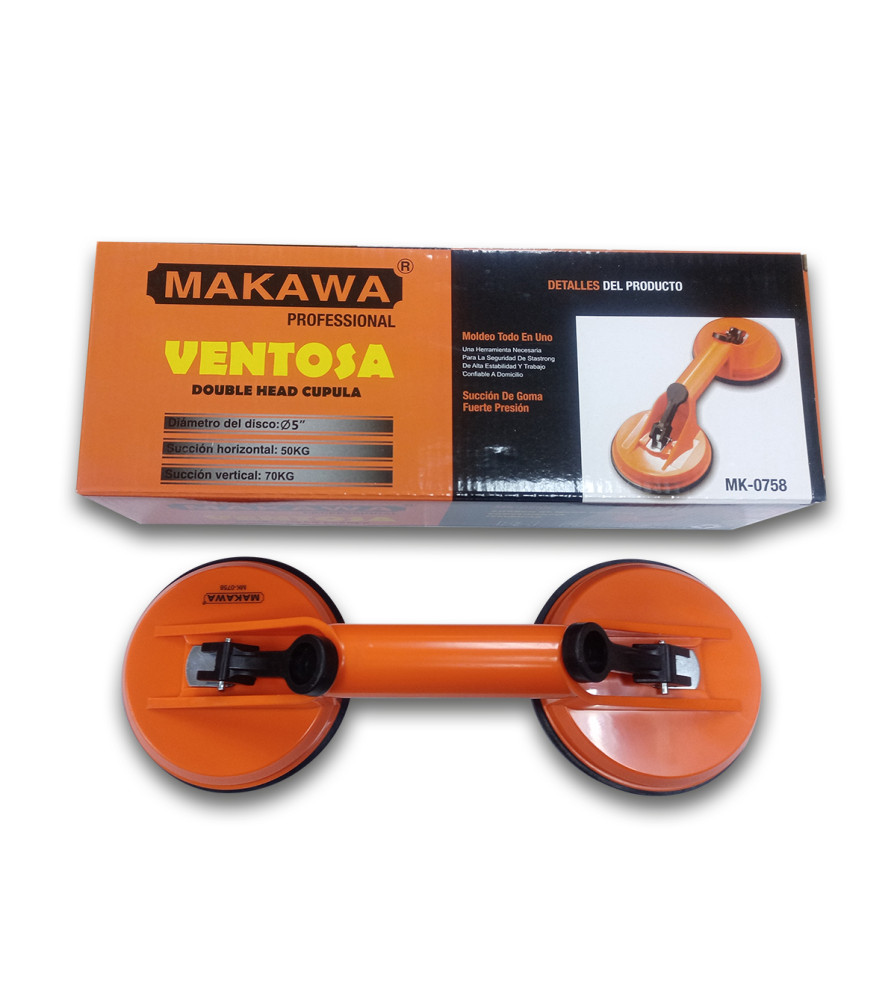 Ventosas Barra De Apoyo Makawa Ventosas 5" Mk-0758