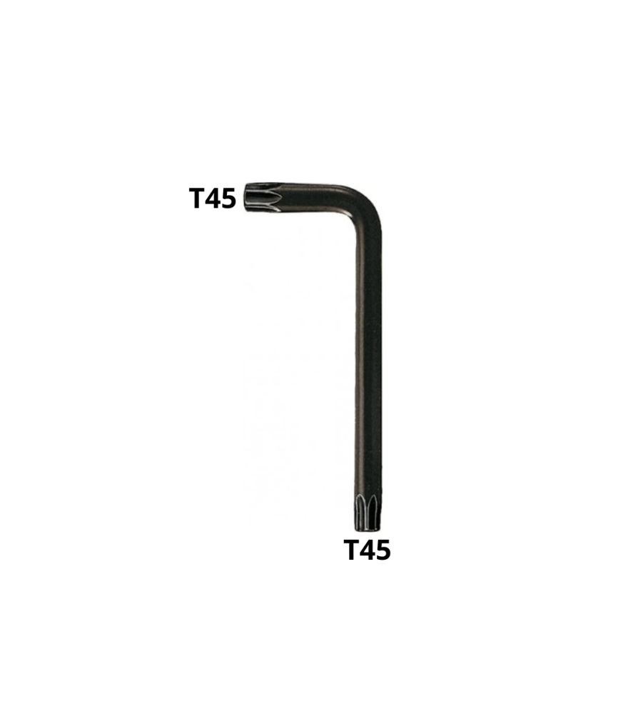 Sourcing Map 8mm Metric L Shape 6 Point Open Hex Socket