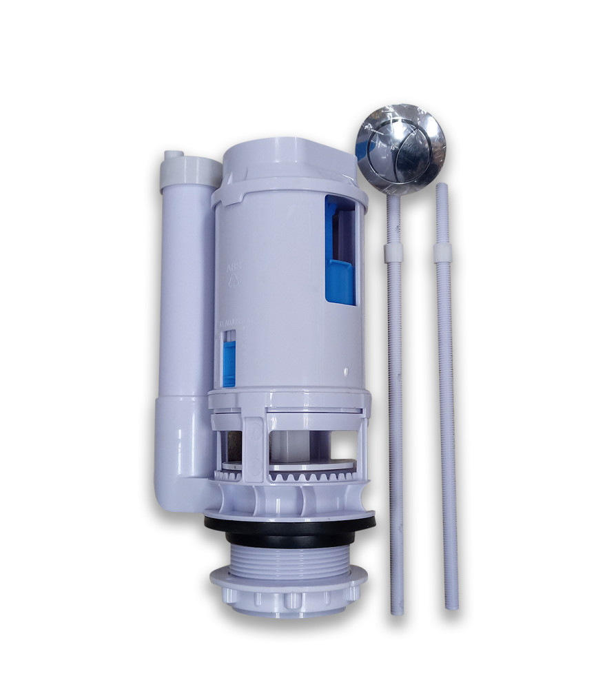 VALVULA DESCARGA AQUAKIT 2 ETAPA CON BOTON D2ET18