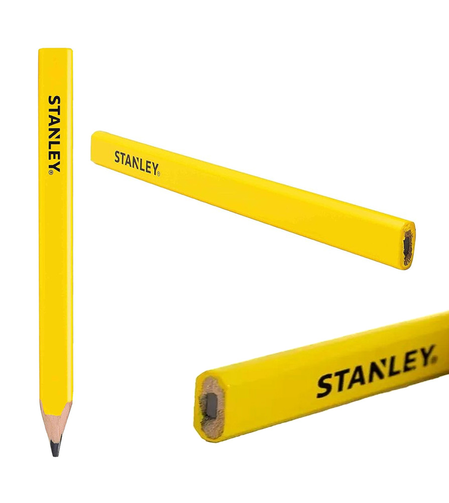 Lapiz Carpintero Stanley Negro Grafito