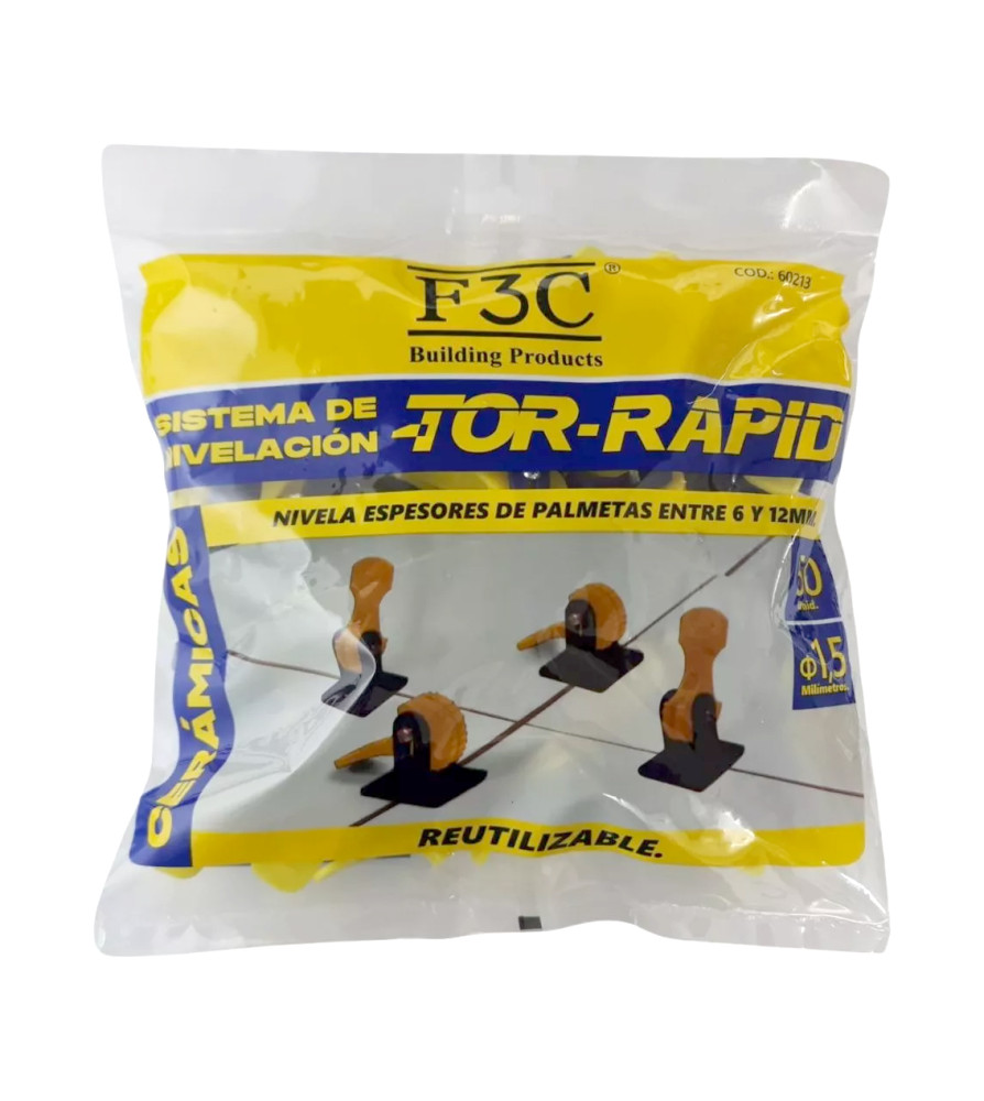 Nivelador For-rapid F3c 1,5 Mm 50 Unidad 60213
