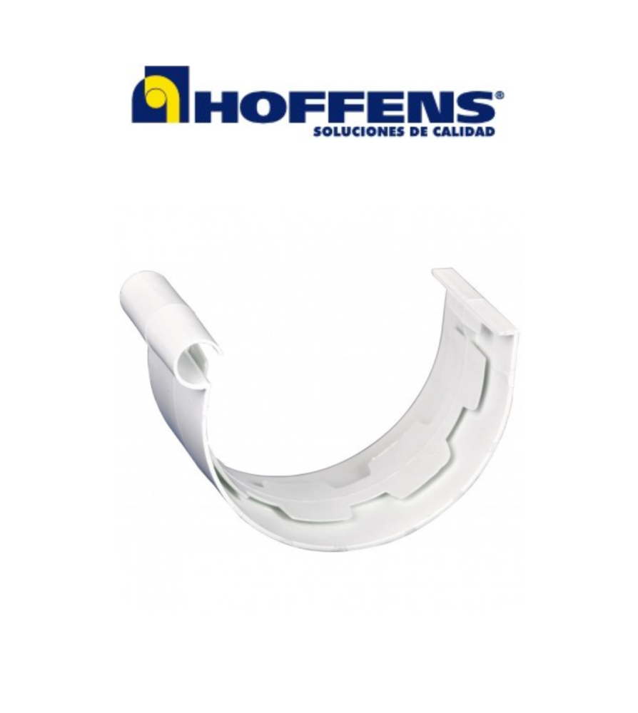 Union Canal Pvc Agua Lluvia Blanca 64003