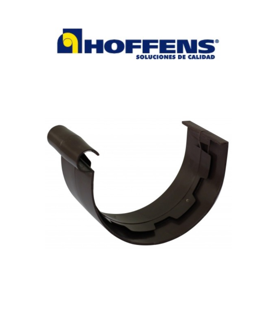 Union Canal Pvc Agua Lluvia Cafe 64023