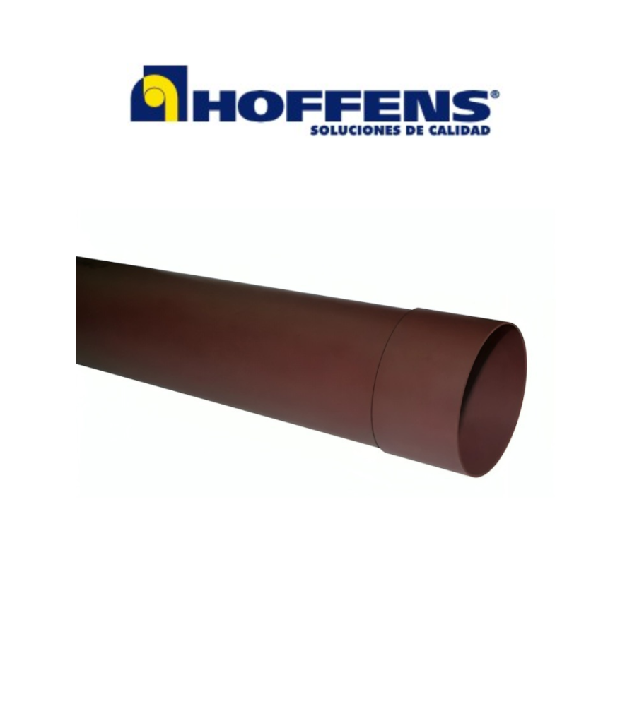 Bajada Pvc Agua Lluvia Cafe D 75 X 3,0 Mt