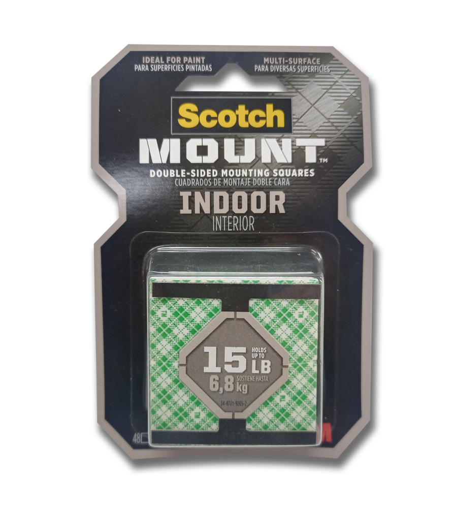 Cinta Doble Fas Scotch 3m Indoor 15lb 6,8 Kg 48 Cu