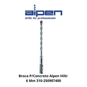 BROCA CONCRETO ALPEN HILTI 6 MM 310-250907400