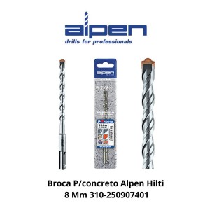 BROCA CONCRETO ALPEN HILTI 8 MM 310-250907401