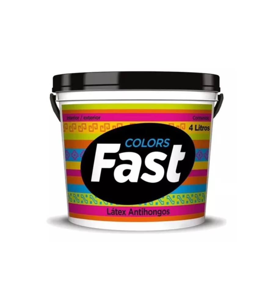 Latex Fast Antihongo Tricolor 1 Gl Gris Claro