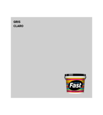 Latex Fast Antihongo Tricolor 1 Gl Gris Claro