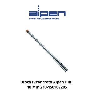 BROCA CONCRETO ALPEN HILTI 10 MM 210-150907205