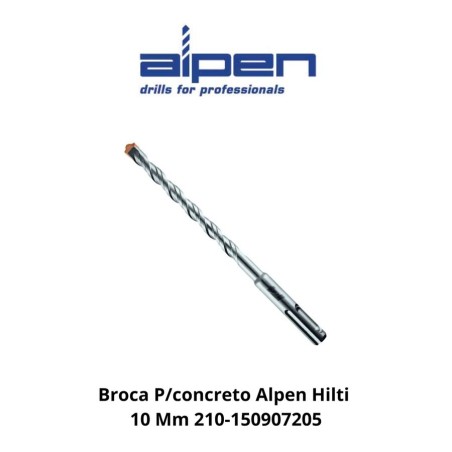 BROCA CONCRETO ALPEN HILTI 10 MM 210-150907205