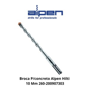 BROCA CONCRETO ALPEN HILTI 10 MM 260-200907303