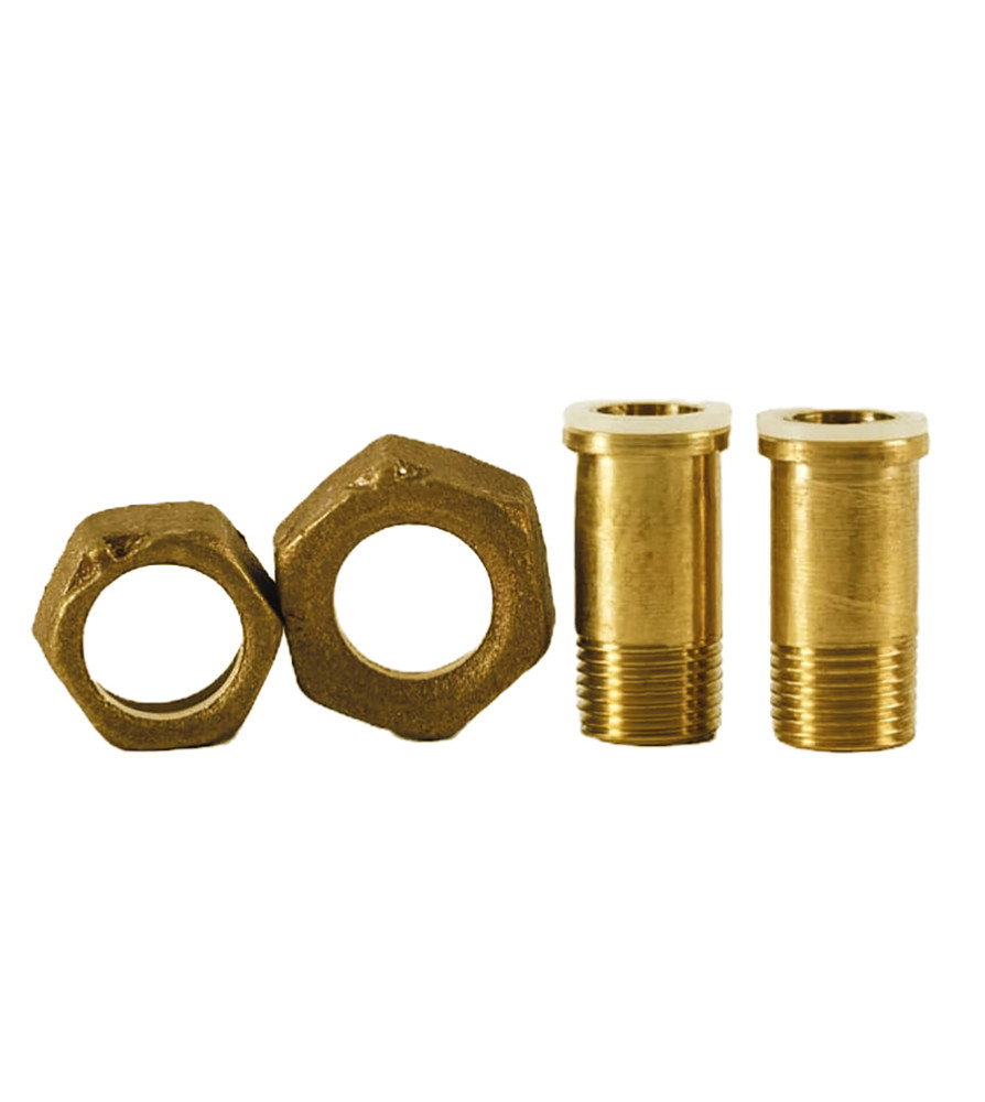 Union Cola 1/2 Juego Bronce Para Medidor Rd