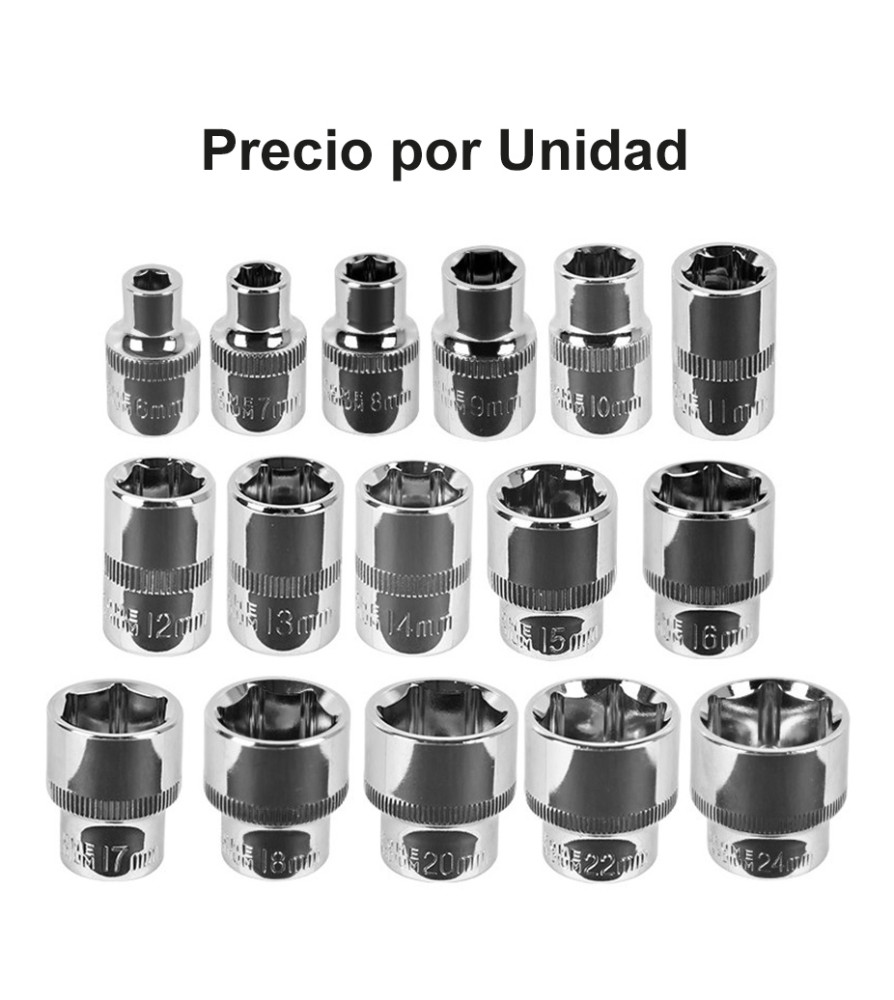 Dado Uyustools 1/2 - 24 Mm Hexagonal Dav024