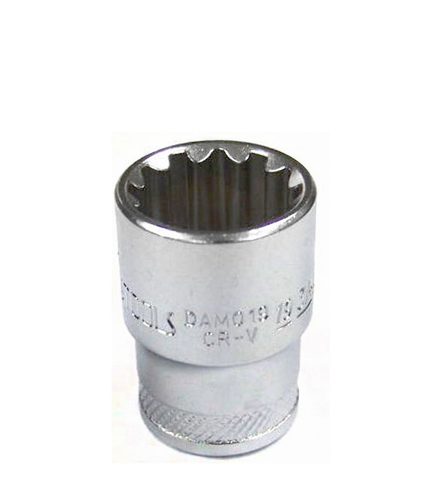 Dado Uyustools 1/2 - 19 Mm Poligonal Dam019