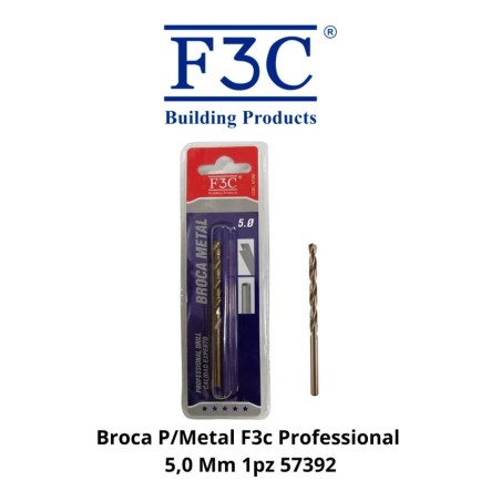 BROCA P/METAL F3C PROFESSIONAL 5,0 MM 1PZ 57392