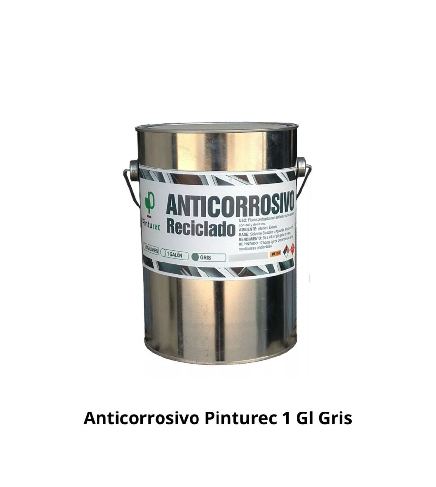 Anticorrosivo Pinturec 1 Gl Gris