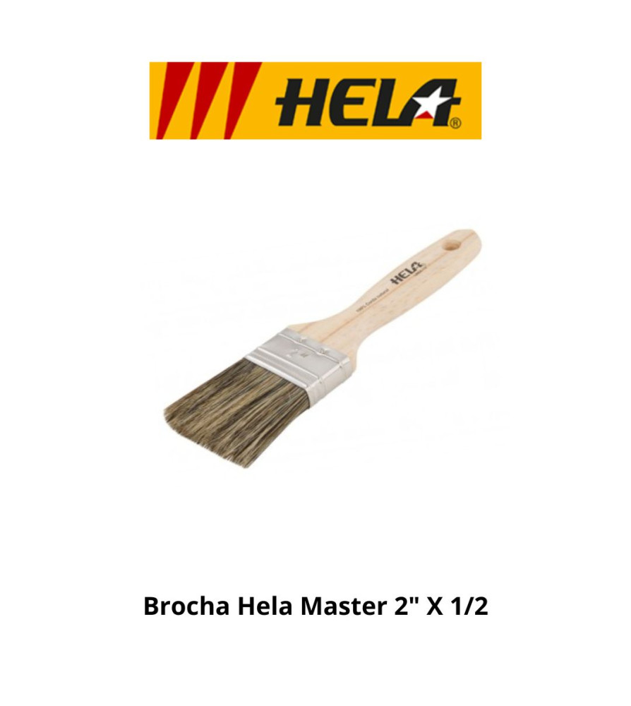 Brocha Hela Master 2" X 1/2