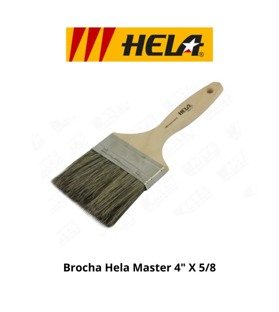 Brocha Hela Master 4" X 5/8