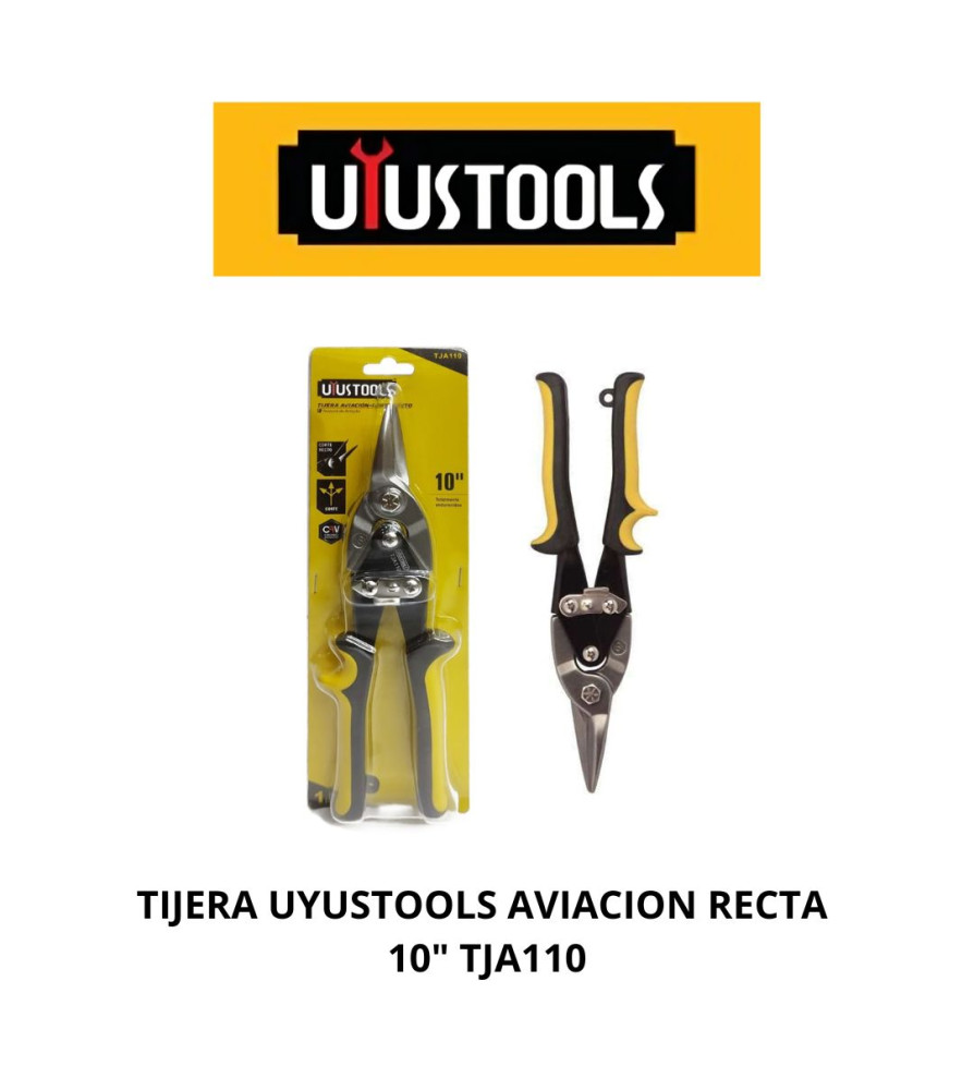 Tijera Uyustools Aviacion Recta 10" Tja110