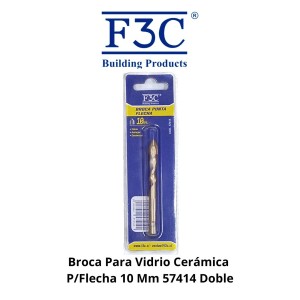BROCA PARA VIDRIO CERAMICA P/FLECHA 10 MM 57414 DO