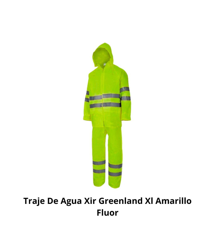 Traje De Agua Xir Greenland Xl Amarillo Fluor