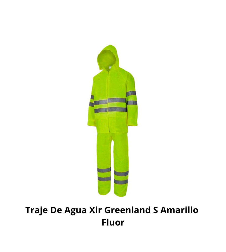Traje De Agua Xir Greenland S Amarillo Flu
