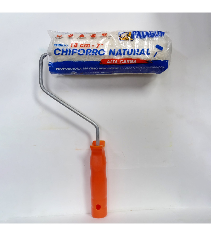 Rodillo Lizcal Patagon Chiporro Natural 18cm P/cor