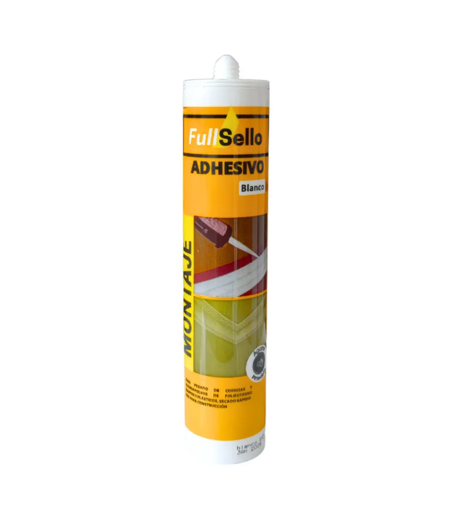 Silicona Fullsello Montaje Blanco 300 Ml