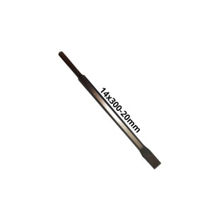 CINCEL PARA ROTOMARTILLO 14X300-20MM PLANA F3245