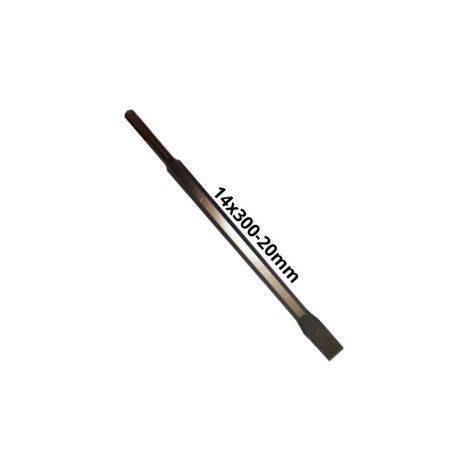 CINCEL PARA ROTOMARTILLO 14X300-20MM PLANA F3245