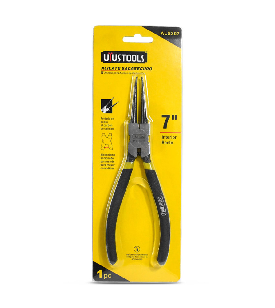 Alicate Uyustools Sacaseguro 7" Als307 Interior Re