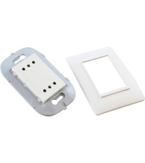 Toma Corriente Bticino Emb Doble 2p + T 10 A Blanc
