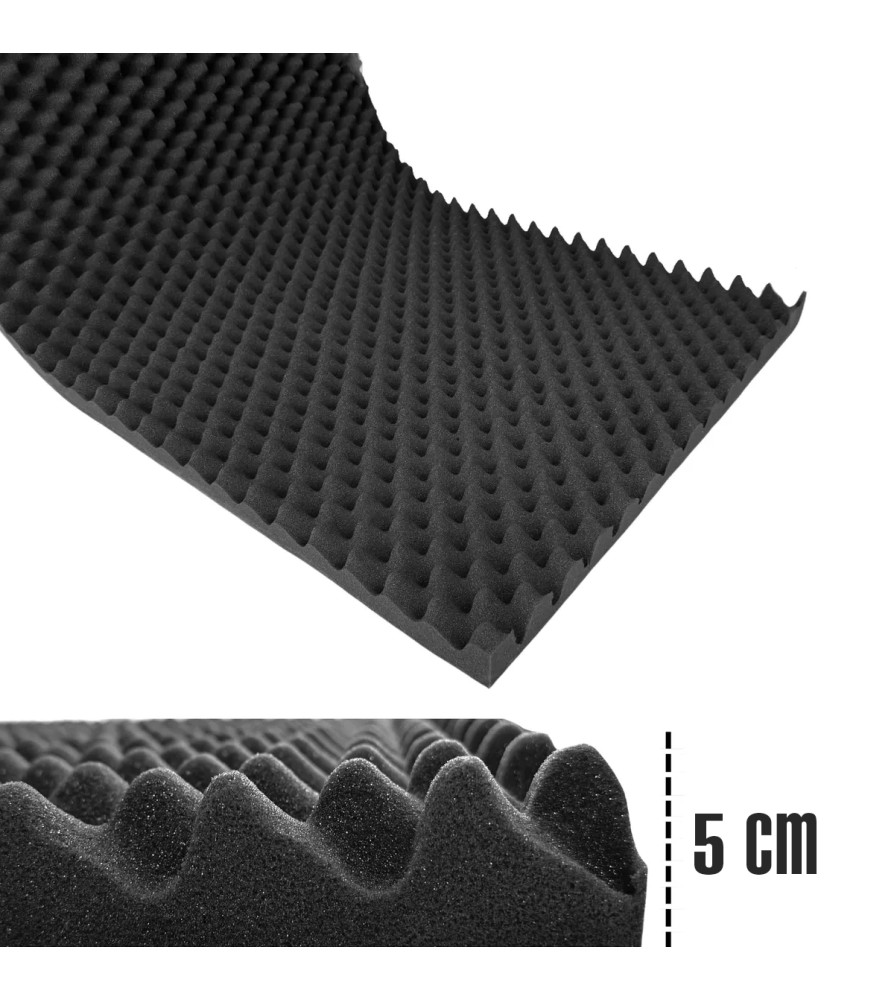 Espuma Acustica 1,90 X 0,75 -50 Mm