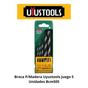 BROCA P/MADERA UYUSTOOLS JUEGO 5 UNIDADES BCM505