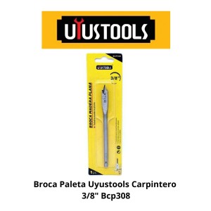 BROCA PALETA UYUSTOOLS CARPINTERO 3/8" BCP308
