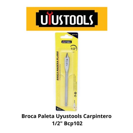 BROCA PALETA UYUSTOOLS CARPINTERO 1/2" BCP102