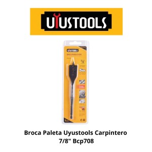 BROCA PALETA UYUSTOOLS CARPINTERO 7/8" BCP708