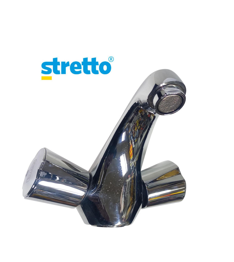 Monoblock Lavatorio Stretto Br Cromado Goccia