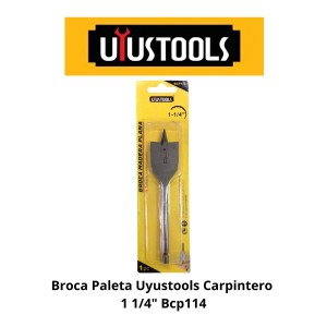 BROCA PALETA UYUSTOOLS CARPINTERO 1 1/4" BCP114