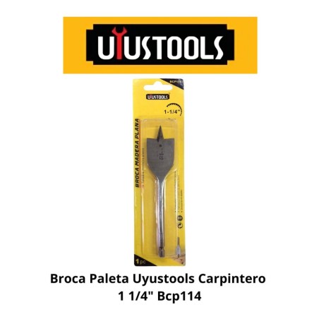 BROCA PALETA UYUSTOOLS CARPINTERO 1 1/4" BCP114