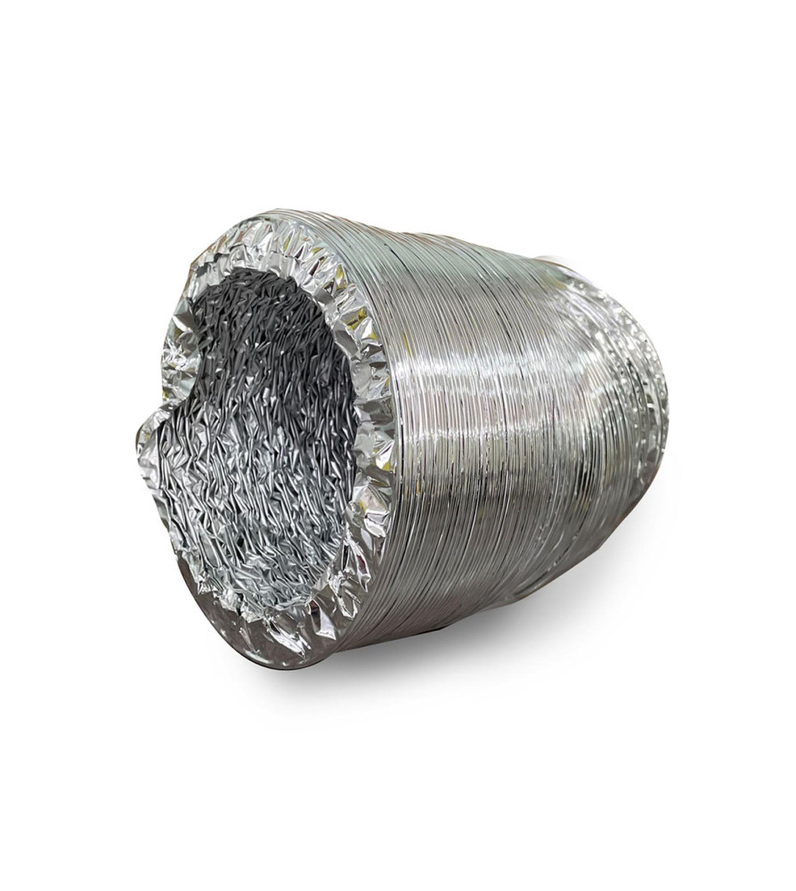 Ducto Ventilacion Aluminio Flexible 5" X 1 Mt