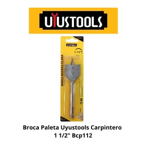 BROCA PALETA UYUSTOOLS CARPINTERO 1 1/2" BCP112