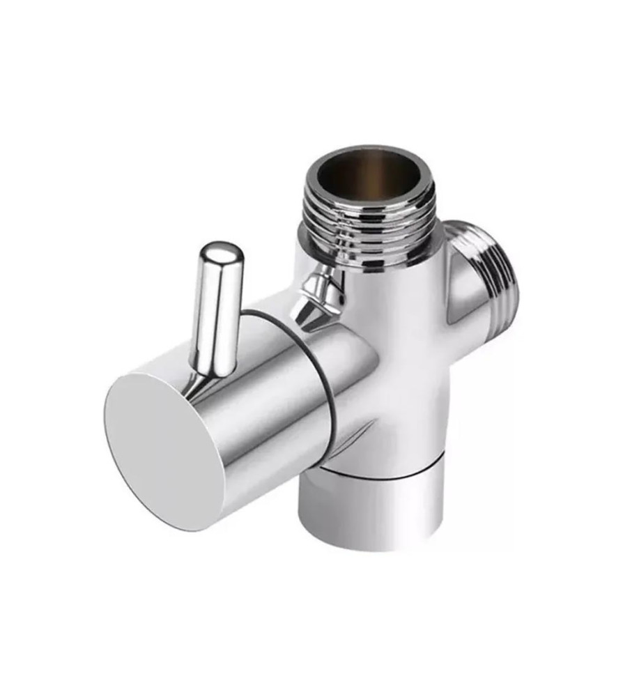 Llave Bidet Bronce Cromada 1/2" Hi X 1/2" He 1/2"B