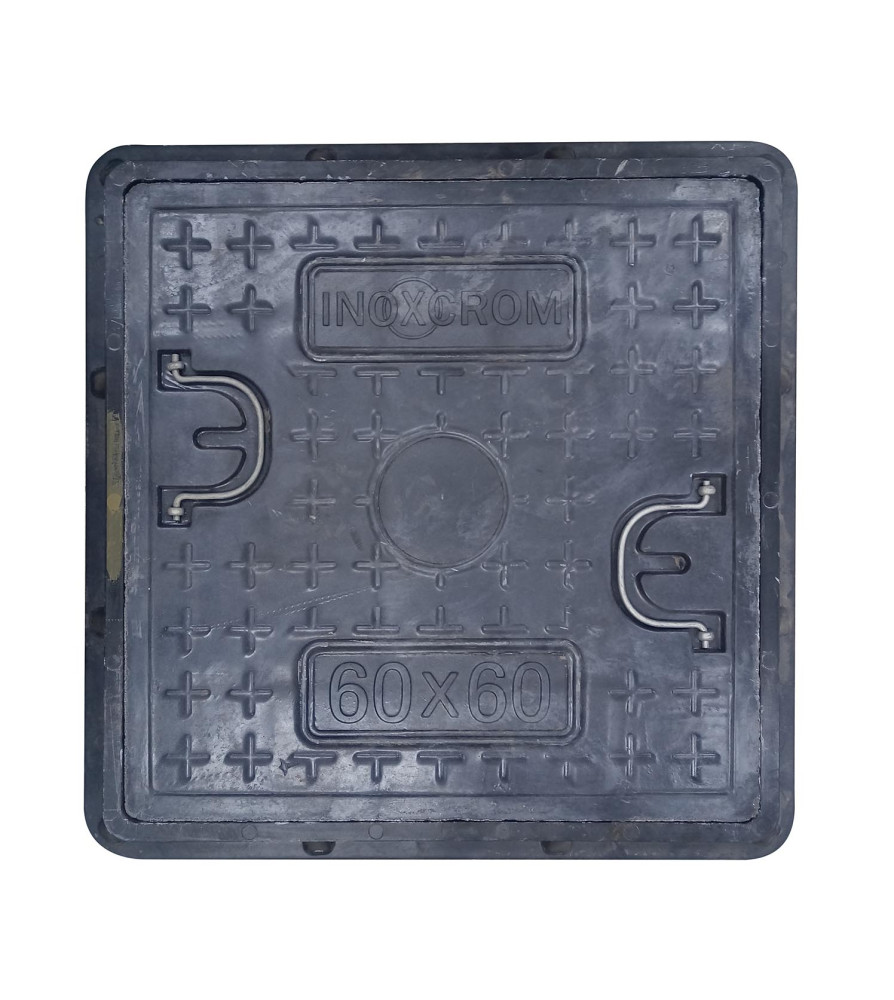 Tapa De Camara Polimero Industrial Con Manilla 3 T