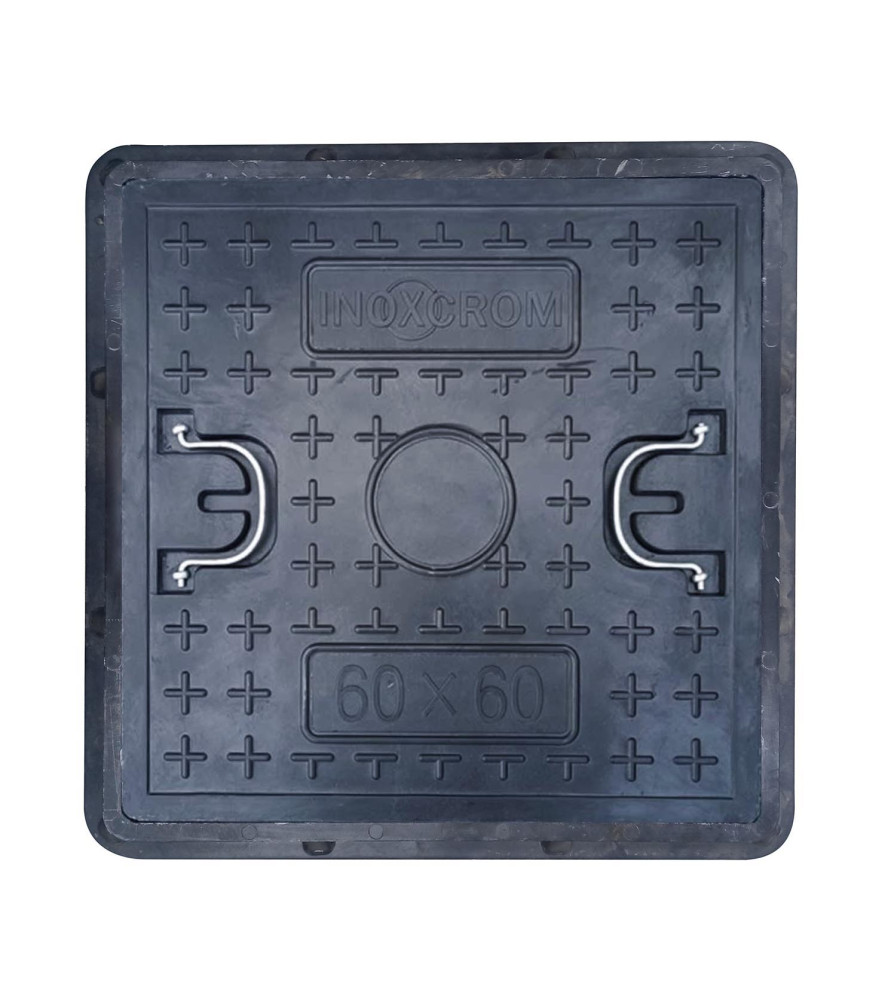 Tapa De Camara Polimero Industrial Con Manilla 5 T